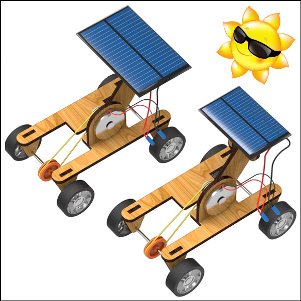 DIY 각도 조절 태양광 자동차(3V 80mA형/3V 125mA형)