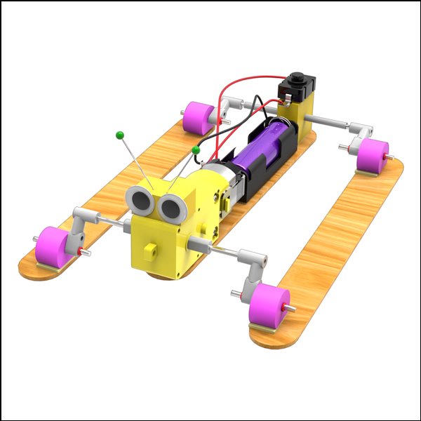 동력 전달 굼벵이 로봇