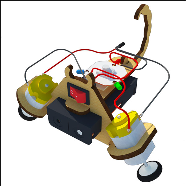 DIY 씽씽 전갈로봇(일반형/LED형)