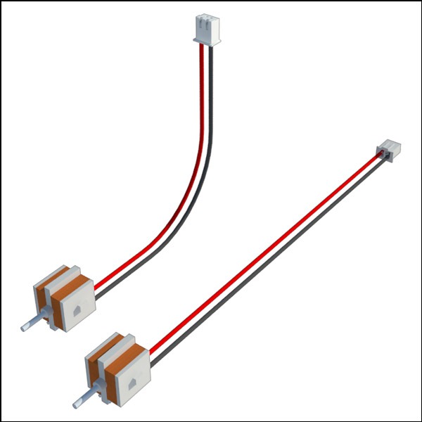 2핀 콘넥터 연결 발전모터