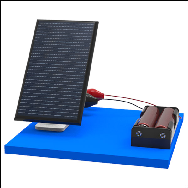 각도조절 태양광 충전기(충전기/충전지 2개 포함)